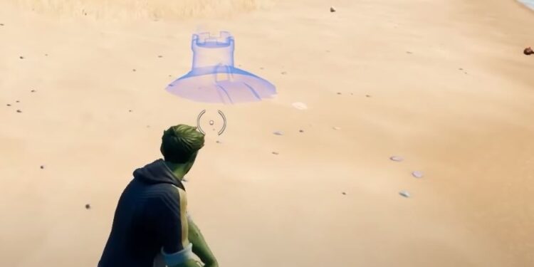 buld special sandcastles Fortnite