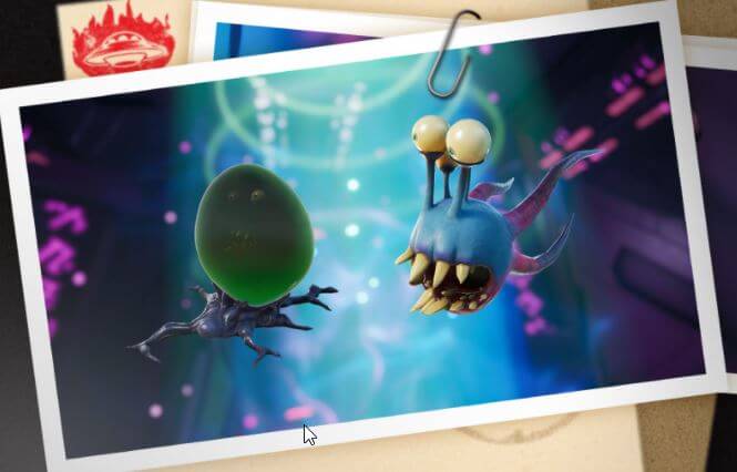 Alien Parasites in Fortnite