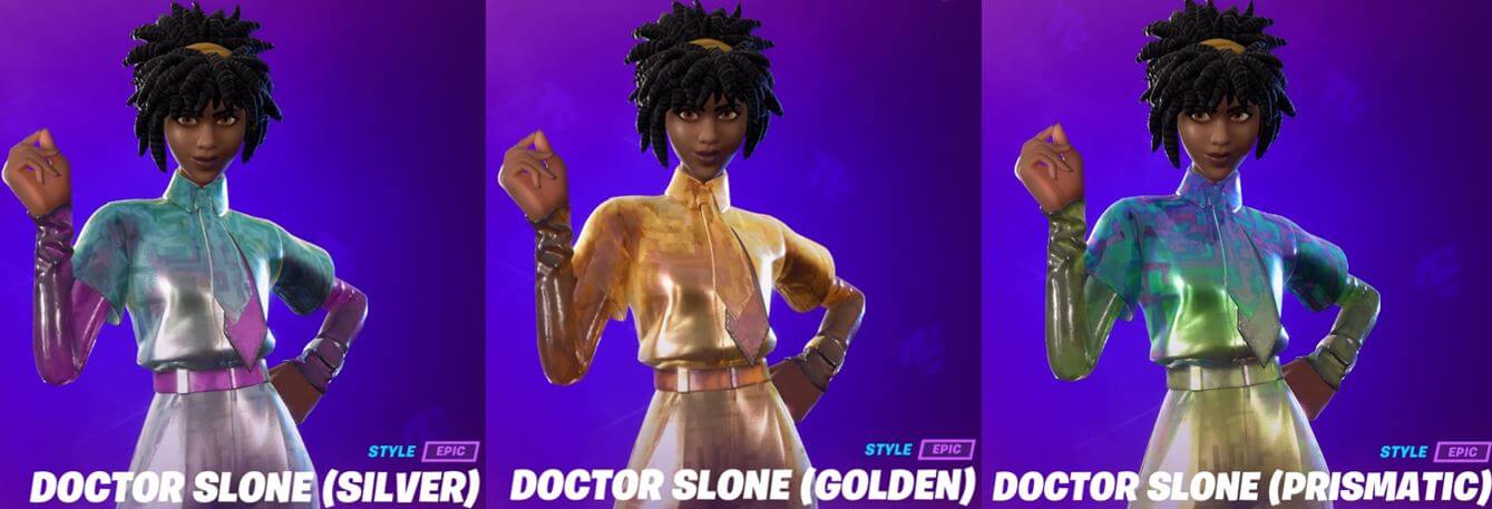 Doctor Slone Fortnite Super Skin Styles