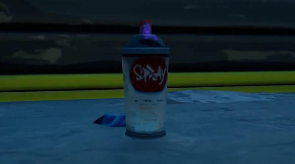 Fortnite Collect Spray Cans