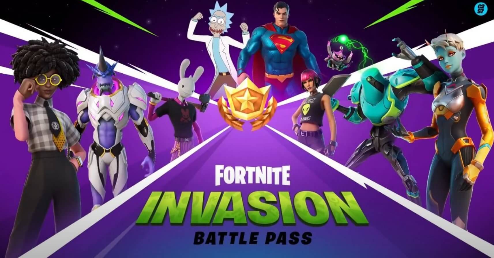 Fortnite Invasion Battle Pass v17.00 Chapter 2, Season 7