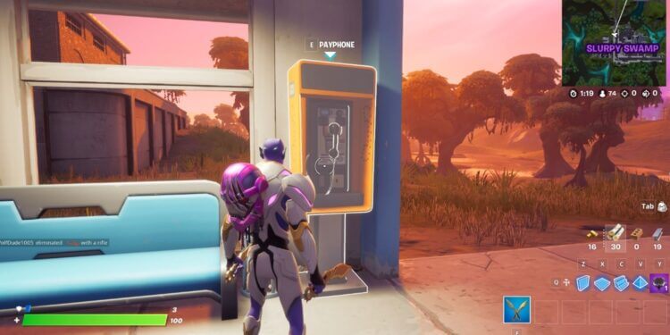 Fortnite Payphone Location