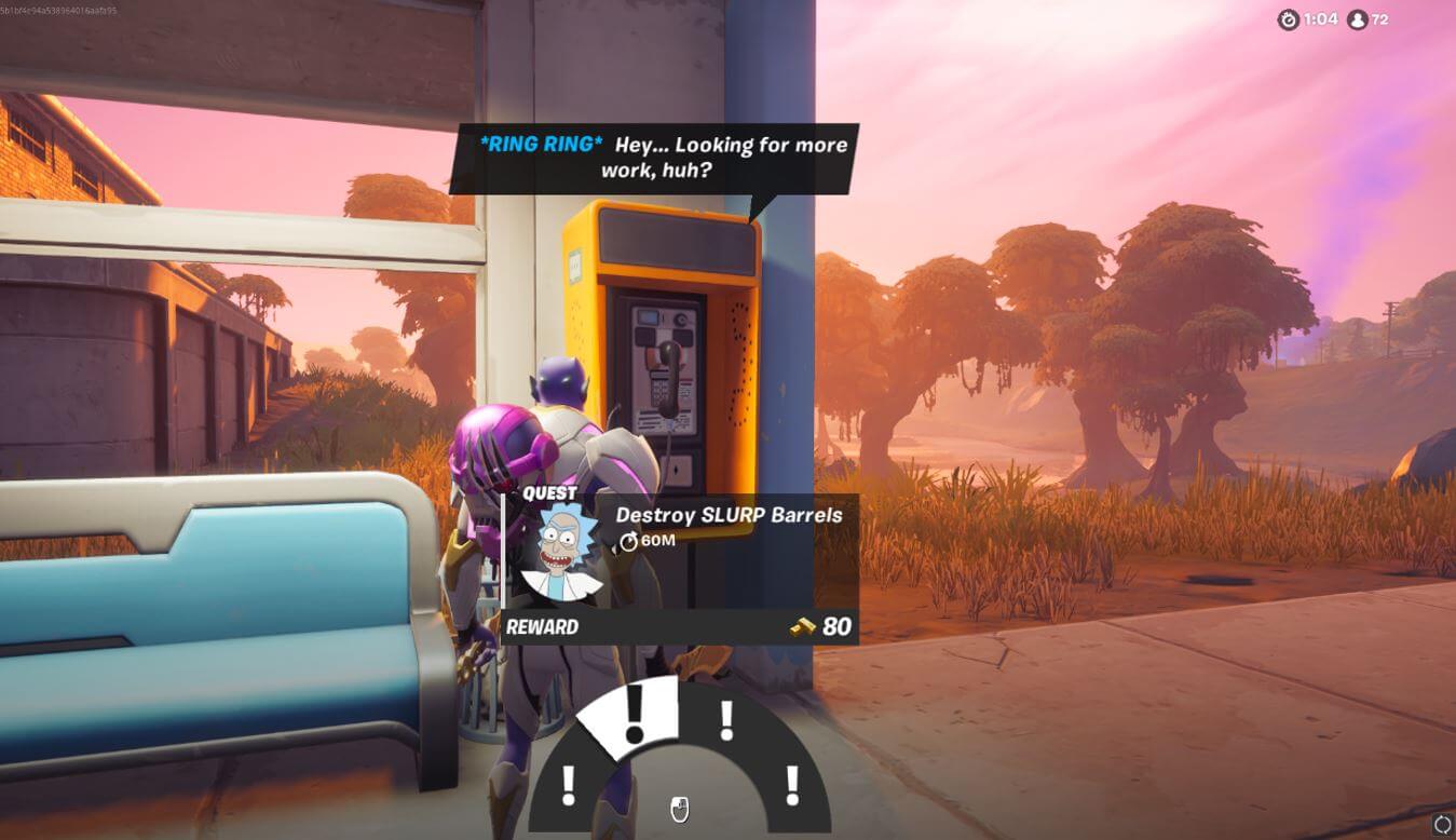 Fortnite Payphone Quest