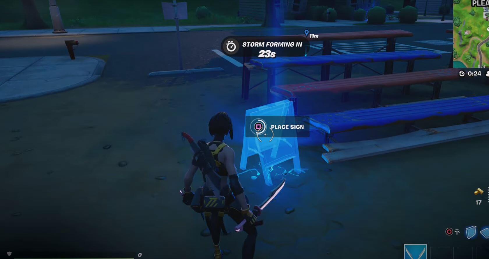Fortnite Place Welcome Signs