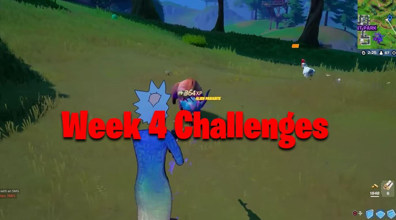 Fortnite Season 7, Week 4 Challenges
