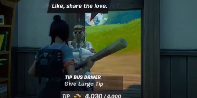 Fortnite Tip Bus Driver