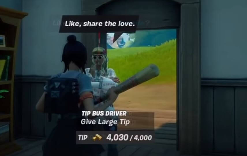 Fortnite Tip Bus Driver