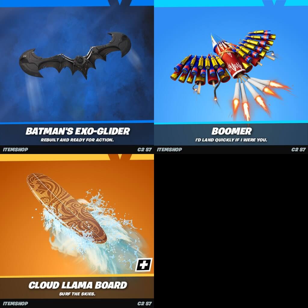 Fortnite v17.10 Leaked Gliders