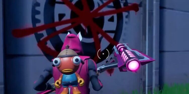 Graffiti Covered Wall Fortnite