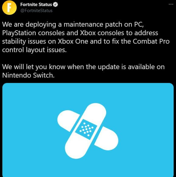 June 24 2021 Fortnite Update Today