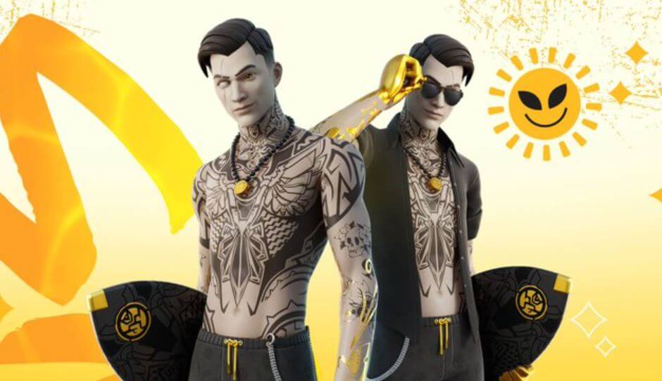 Midsummer Midas Fortnite Skin Styles