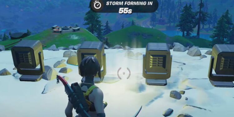 Place Light Communication Device on Mountain Tops