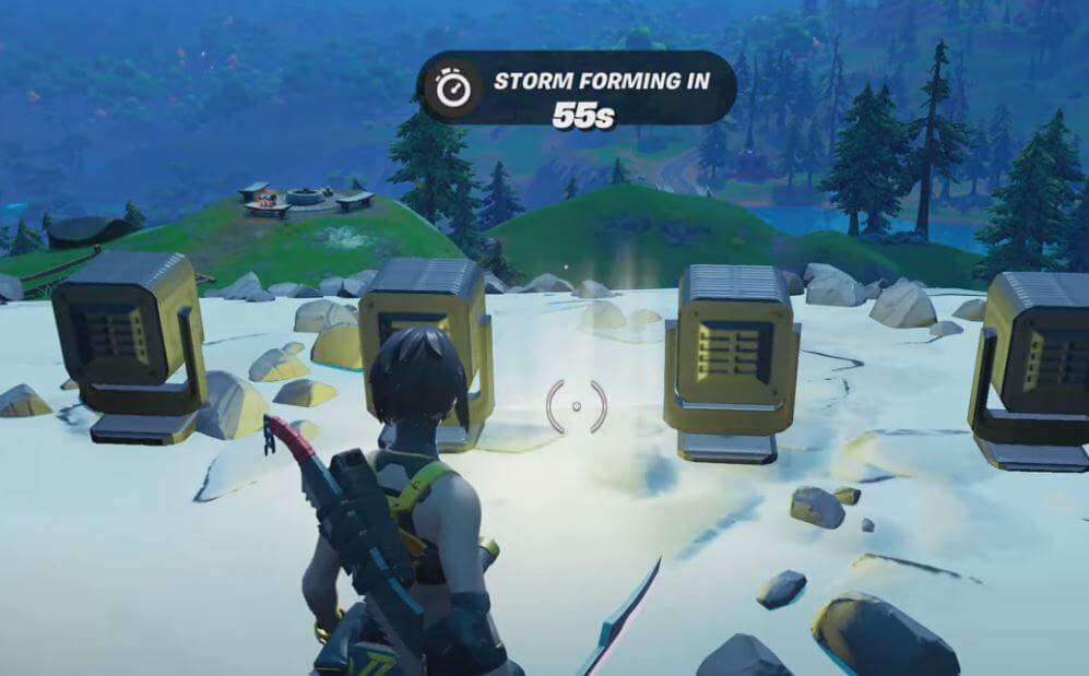 Fortnite: Where to Place Light Communication Device on Mountain Tops