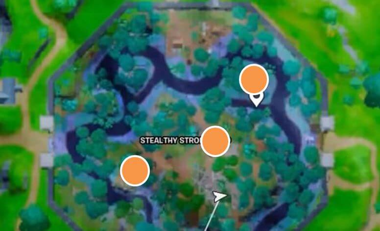 Stealthy Stronghold Artifact Fortnite Locations