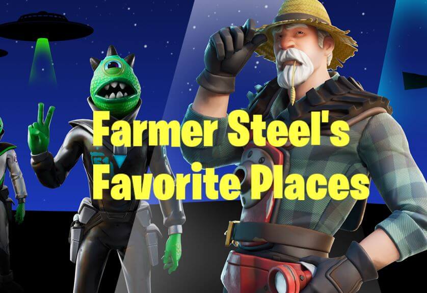 Visit Farmer Steel's Favorite Places
