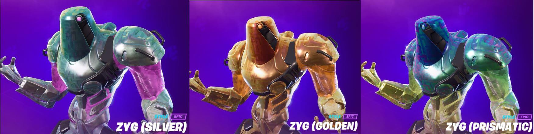 Zyg Fortnite Super Skin Styles