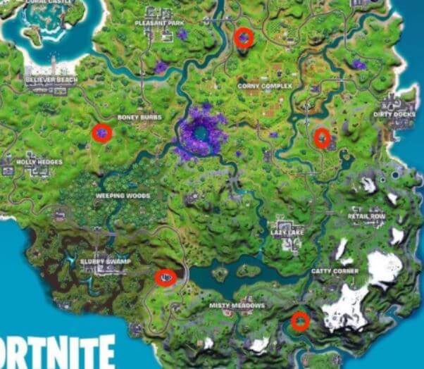 Alien Artifacts Fortnite Week 8