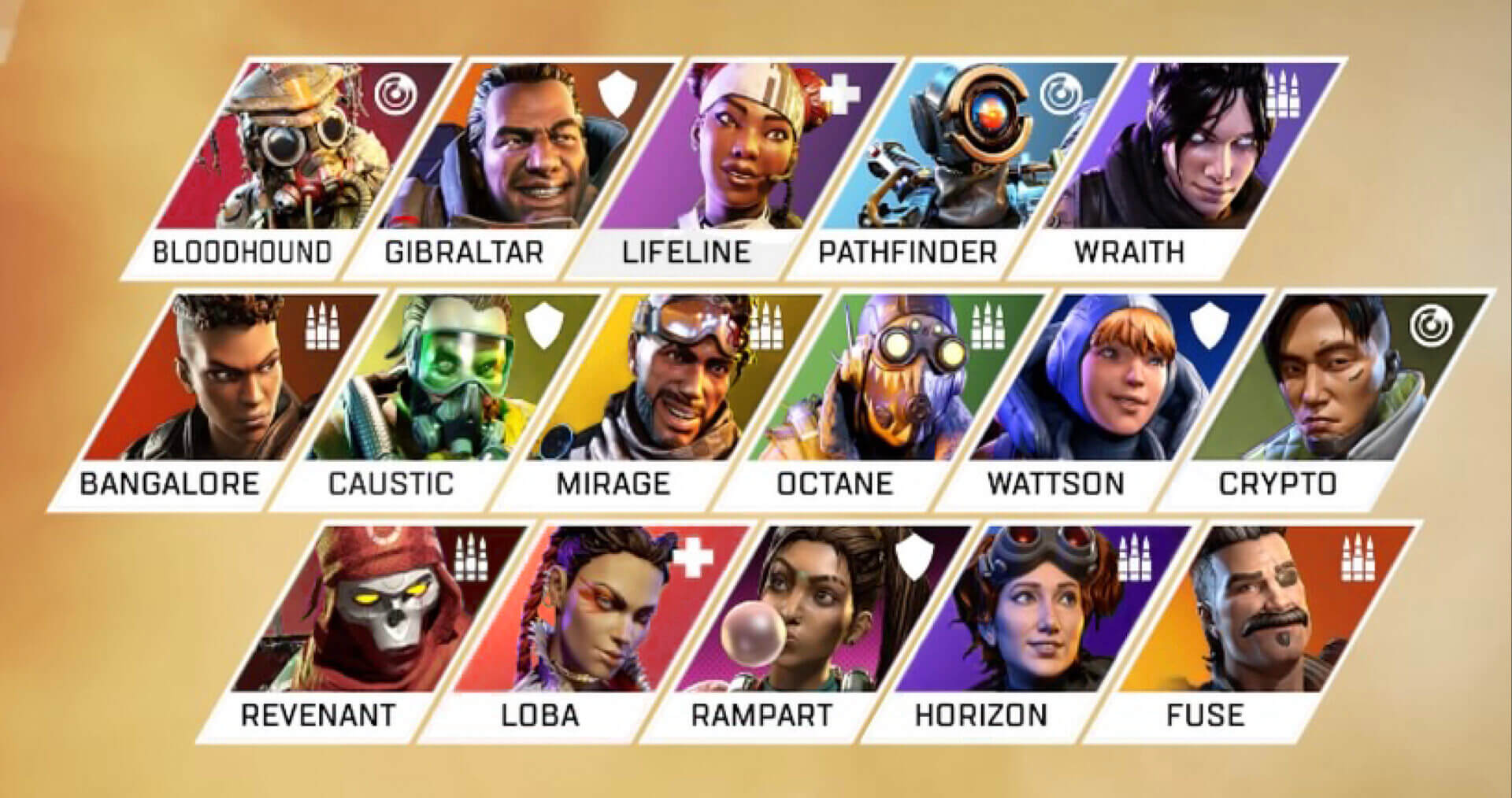 Apex Legend Select Screen