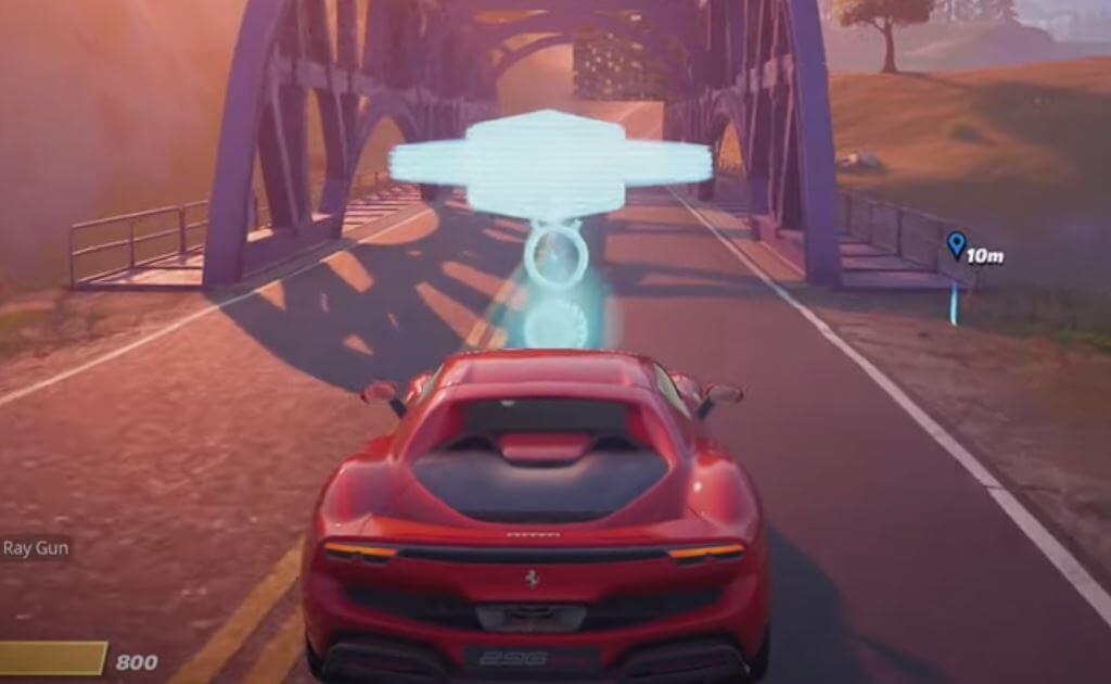 Where to complete Ferrari Time Trials in Fortnite
