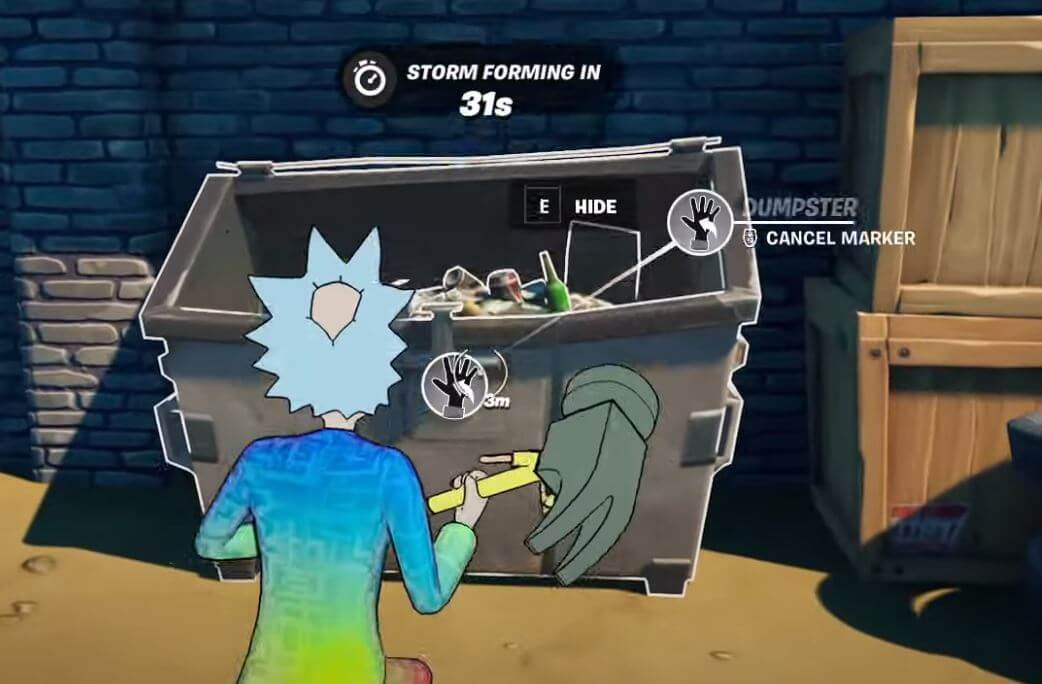 Destroy Hiding Places in Fortnite