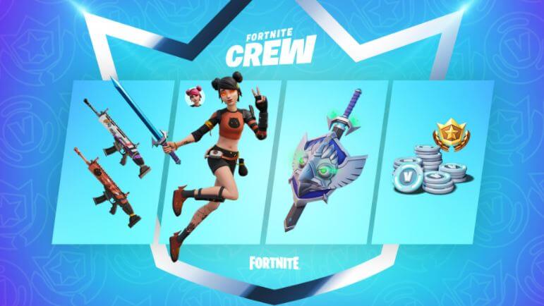 Fortnite Crew Pack August 2021