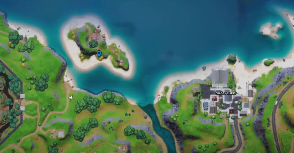 Fortnite Campfire Near Hatcheries Location 1