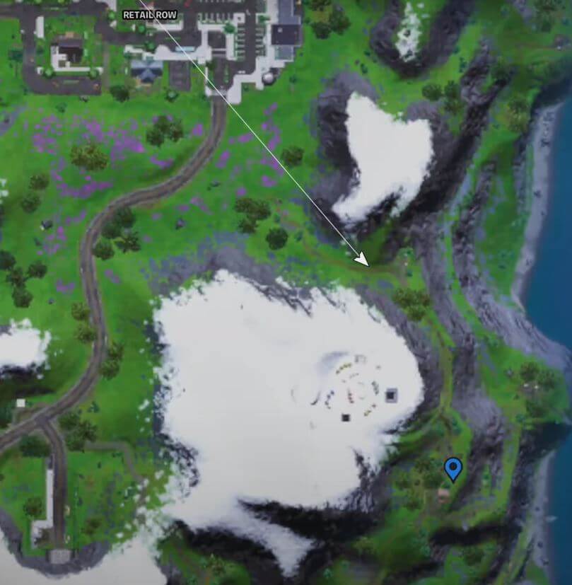 Fortnite Campfire Near Hatchery Location Two