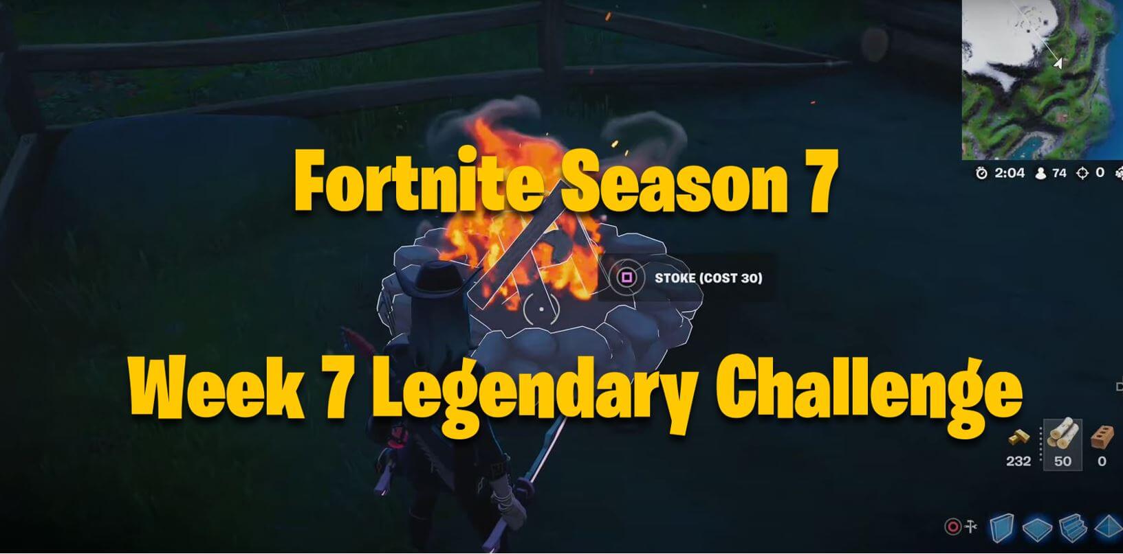 Fortnite Season 7, Week 7 Legendary Challenge