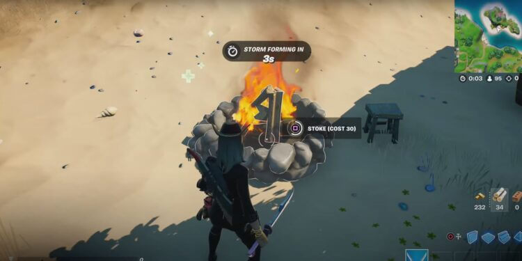 Fortnite Stoke Campfires near Hatcheries