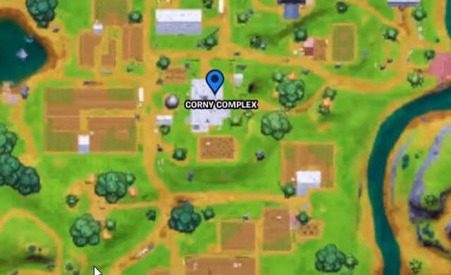 IO operative's computer Fortnite Map Location