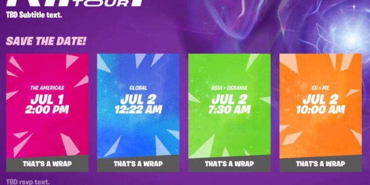 Rift Tour in Fortnite