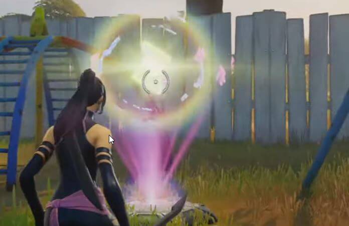 Alien Hologram Pad Fortnite