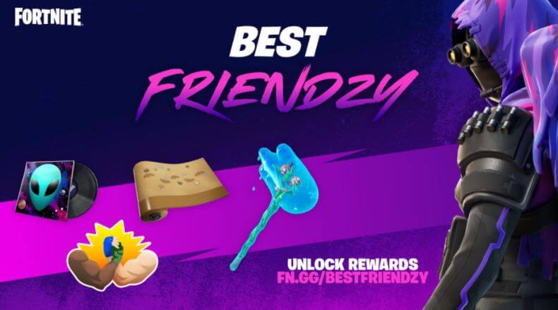 Best Friendzy Fortnite Cosmetic Rewards