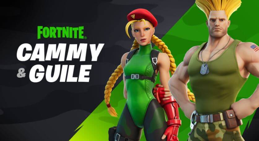 Cammy & Guile Fortnite Skins