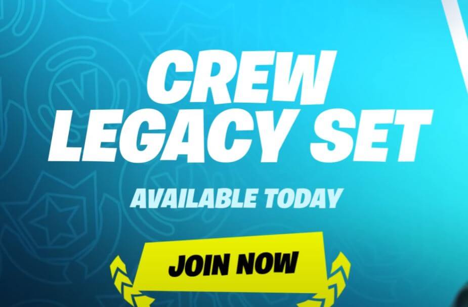 Crew Legacy Set Fortnite