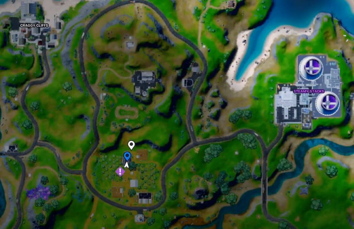 Fortnite Clark Kent Location