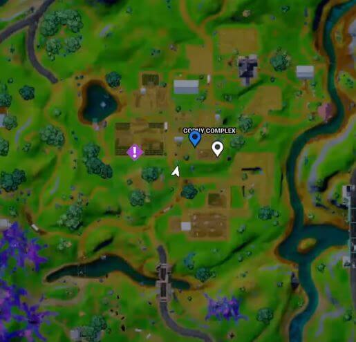 Fortnite Corny Complex Saucer Location