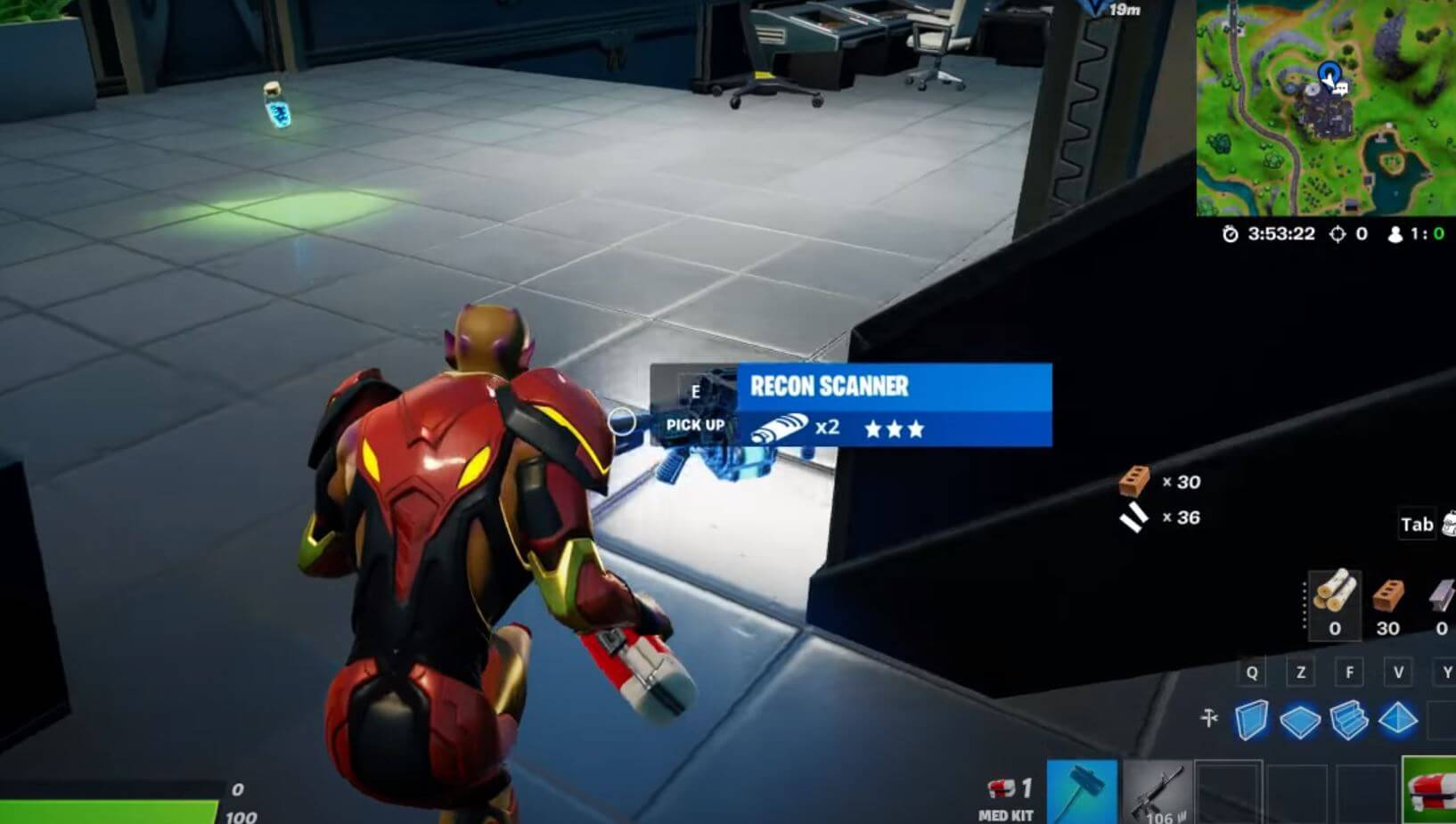 Fortnite Recon Scanner