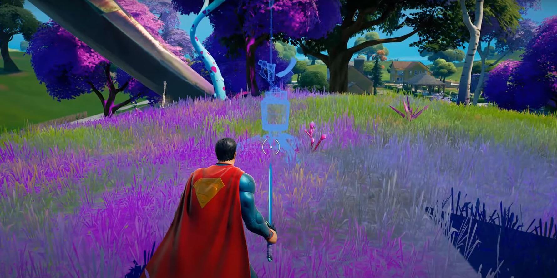 Fortnite Scanner in Alien Biome