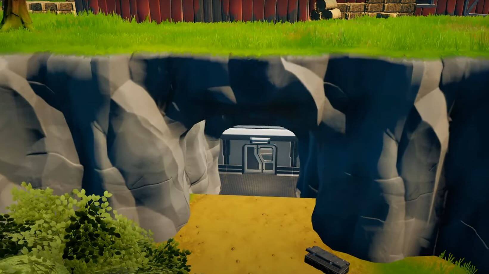 Fortnite Under Corny Complex Entrance