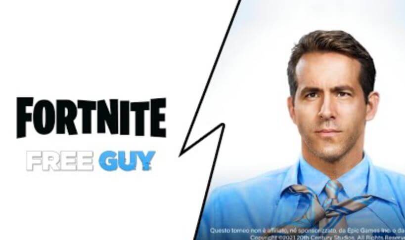 Fortnite x Free Guy Movie