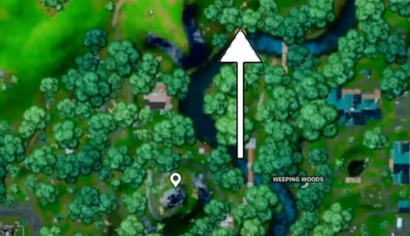 Glide through rings as Clark Kent Fortnite Map Locations