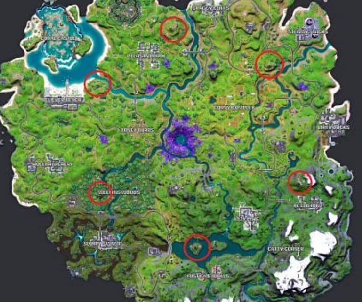 Guardian Tower All Fortnite Locations
