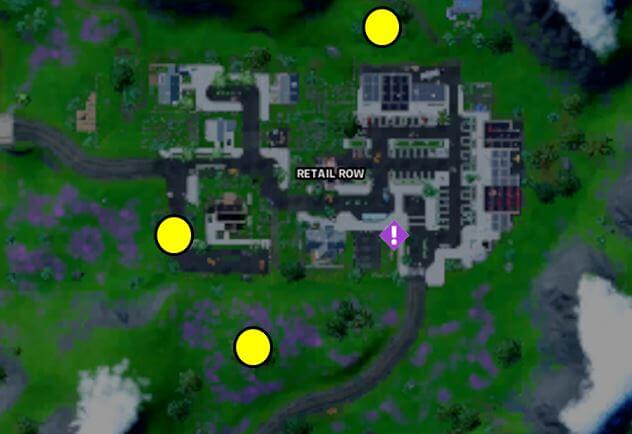 Spy Probes Fortnite Locations