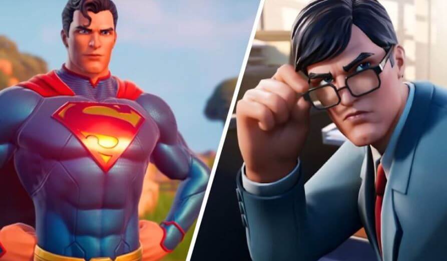 Superman in Fortnite