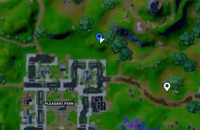 video camera landing location