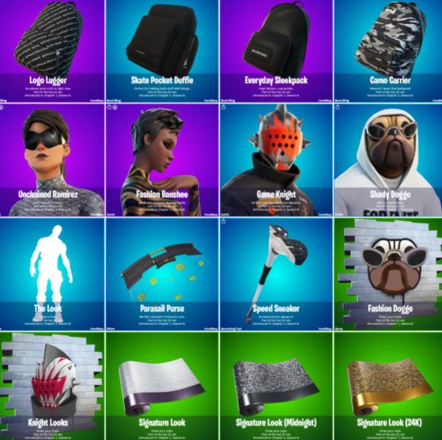 Balenciaga cosmetics Fortnite