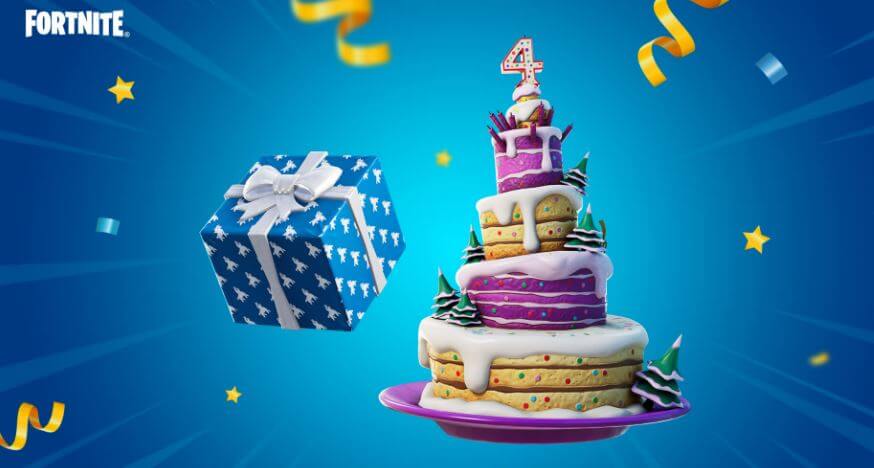 Fortnite 4th Birthday Event 2021