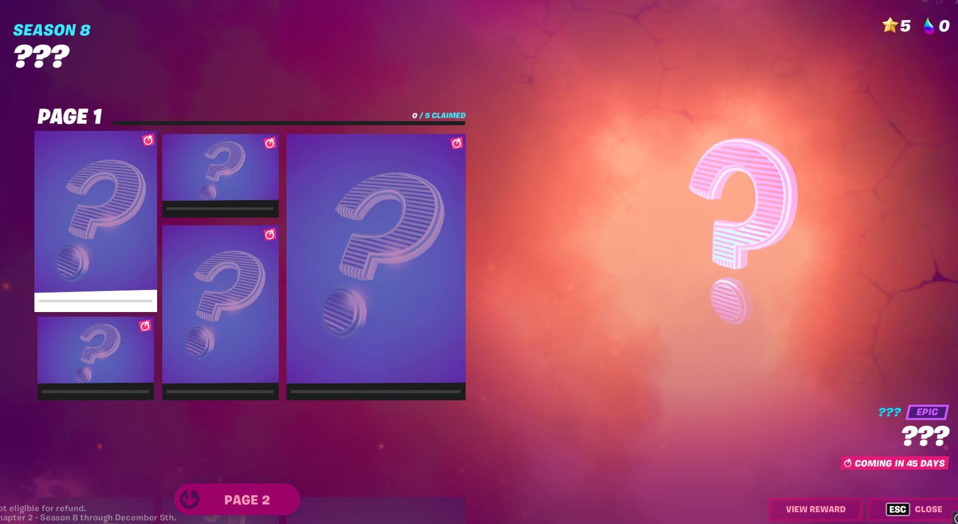 Fortnite Chapter 2, Season 8 Secret Skin