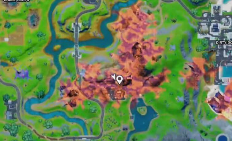 Fortnite Destroyed Dish Location